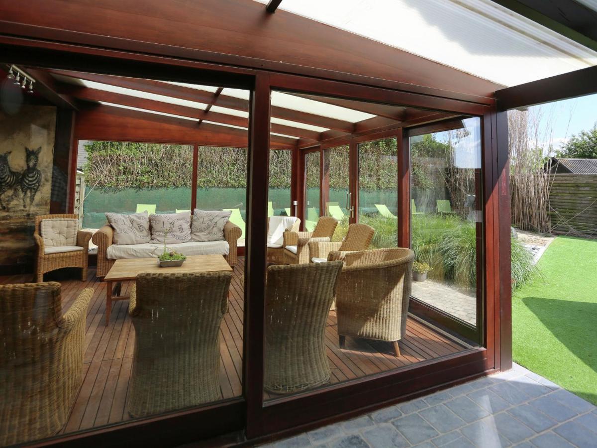 Splendid Villa In Middelkerke With Sauna Bubble Bath 외부 사진